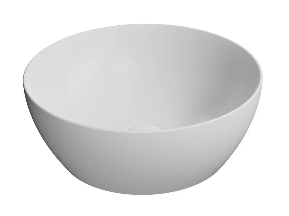 Mosdó, Sapho GSI Pura 885109, pultra ültethető, matt fehér, átmérő: 42 cm Outlet