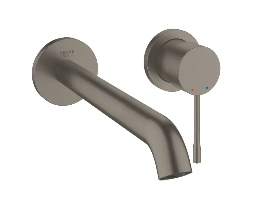 Grohe, Essence, kétlyukas fali mosdó, L-es méret, brush hard graphite 19967AL1 Árcsökkenés