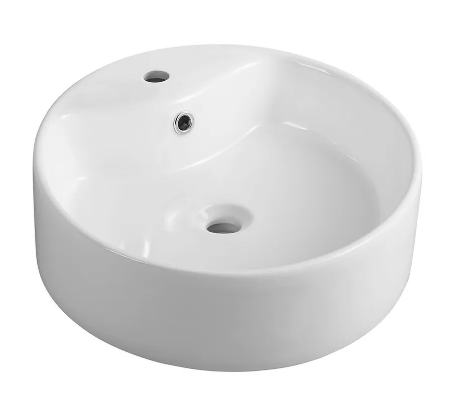 Mosdó, Sapho, Aqualine 49413, pultra ültethető, csaplyukkal, 40 cm Biztonságos vásárlás