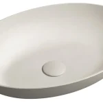 Mosdó, Sapho, FORMIGO FG023, beton, homok színű, 60 cm Vedd meg most