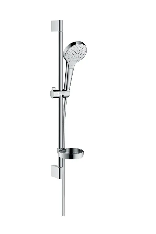 Korlátozott ajánlat Hansgrohe, Croma Select S, Vario zuhanyszett, 0,65m, szappantartóval, króm-fehér, 26566400