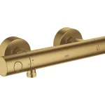 Kiárusítás Grohe, Grohtherm 1000 Cosmopolitan M, Termosztátos zuhanycsaptelep, brushed cool sunrise, 34065GN2