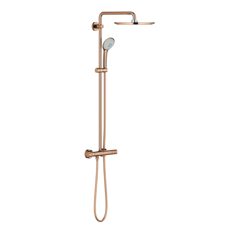 Grohe Euphoria 310 Termosztátos zuhanyrendszer Rainshower Cosmopolitan 310 fém fejzuhany, warm sunset 26075DA0 Rendeld meg most