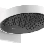 Hansgrohe Rainfinity Fejzuhany 250 1jet fali csatlakozóval, matt fehér Különleges ajánlat