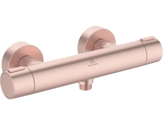 Ideal Standard, Ceratherm Alu+, BD582RO Termosztátos zuhanycsaptelep, rose Exkluzív ajánlat