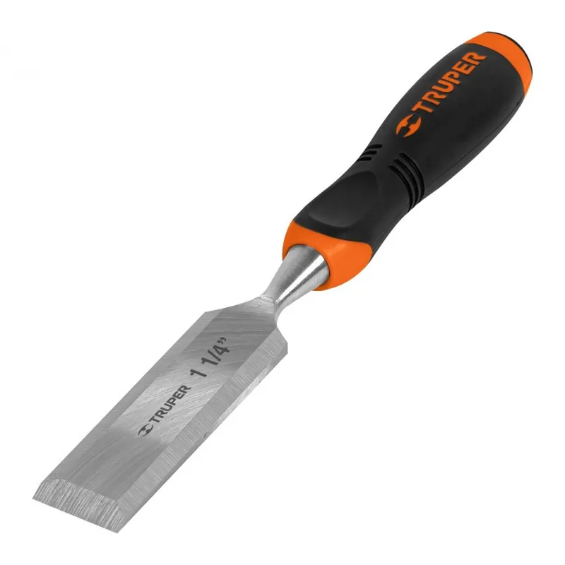 Olcsóbb TRUPER FT-1-1/4 Üthető fa véső Comfort Grip markolattal, 32 mm (14636)