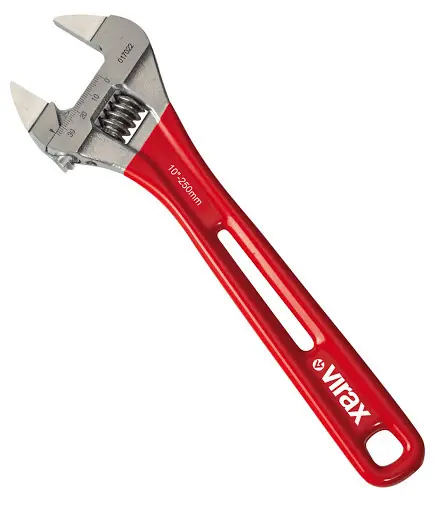 VIRAX ÁLLÍTHATÓ VILLÁSKULCS 8”, EXTRA KÖNNYŰ, EXTRA VÉKONY POFÁKKAL (017021) Rendeld meg most