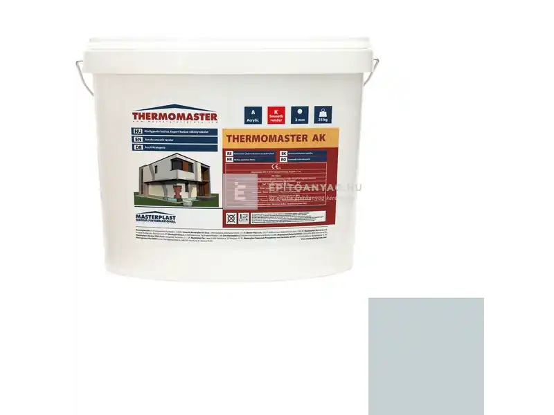 Masterplast Thermomaster akril vékonyvakolat, kapart 2 mm 39-E 25 kg Szezonális akció