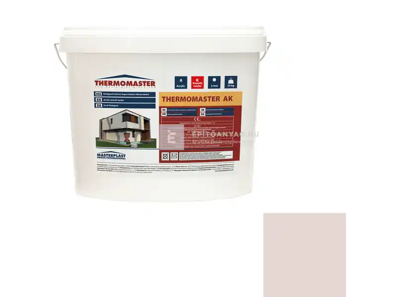 Masterplast Thermomaster akril vékonyvakolat, kapart 2 mm 18-F 25 kg Korlátozott ajánlat
