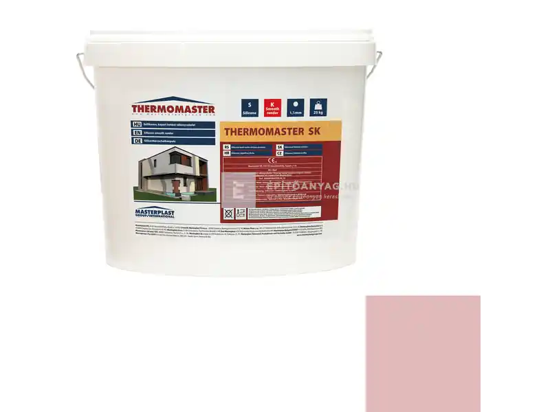 Masterplast Thermomaster szilikon vékonyvakolat, kapart 1,5 mm 19-E 25 kg Árcsökkenés