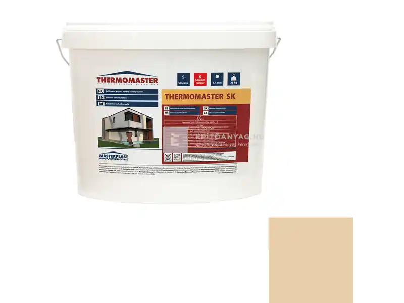 Legkelendőbb Masterplast Thermomaster szilikon vékonyvakolat, kapart 1,5 mm 48-D 25 kg