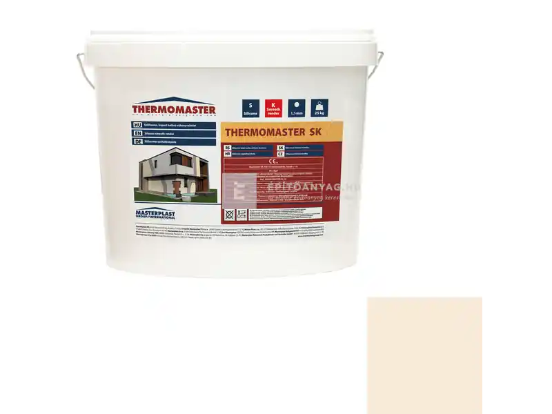Masterplast Thermomaster szilikon vékonyvakolat, kapart 1,5 mm 48-F 25 kg Újdonság