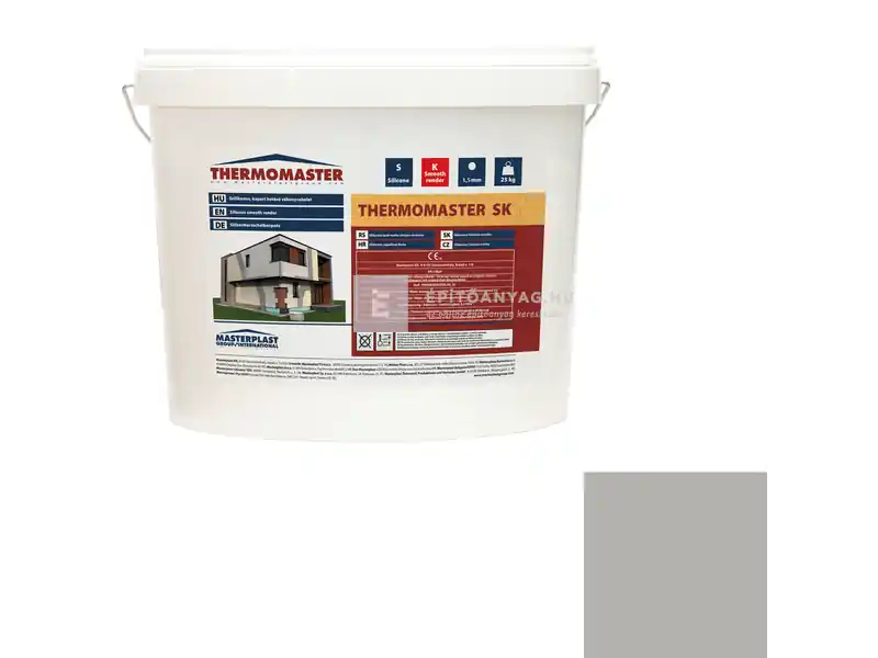Masterplast Thermomaster szilikon vékonyvakolat, kapart 1,5 mm 46-D 25 kg Utolsó esély