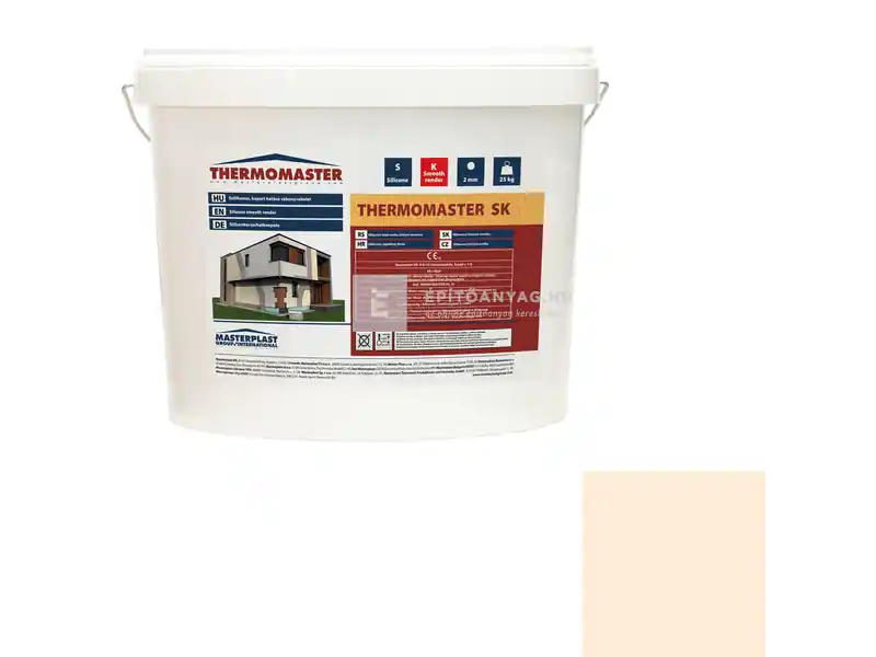 Alacsony ár Masterplast Thermomaster szilikon vékonyvakolat, kapart 2 mm 02-F 25 kg