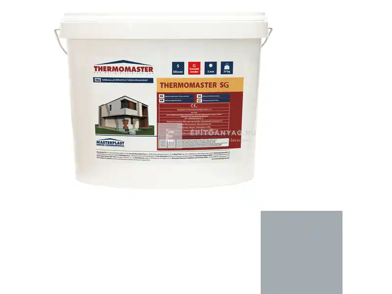 Kedvezmény Masterplast Thermomaster szilikon vékonyvakolat, gördülőszemcsés 2 mm 50-E 25 kg