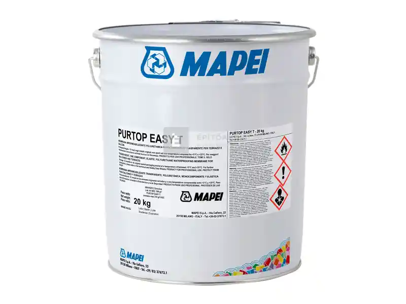 Utolsó esély Mapei Purtop Easy T vízszigetelő bevonat színtelen 20 kg