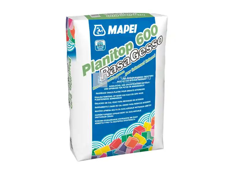 Mapei Planitop 600 Rasagesso meszes simítóvakolat fehér 15 kg Azonnali szállítás