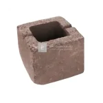 Bestseller Leier Antik kerítéskő félkő sepia 20x20x20 cm