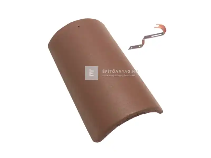 Árcsökkenés Terrán Danubia kúpcserép ColorSystem barna (rögzítővel)