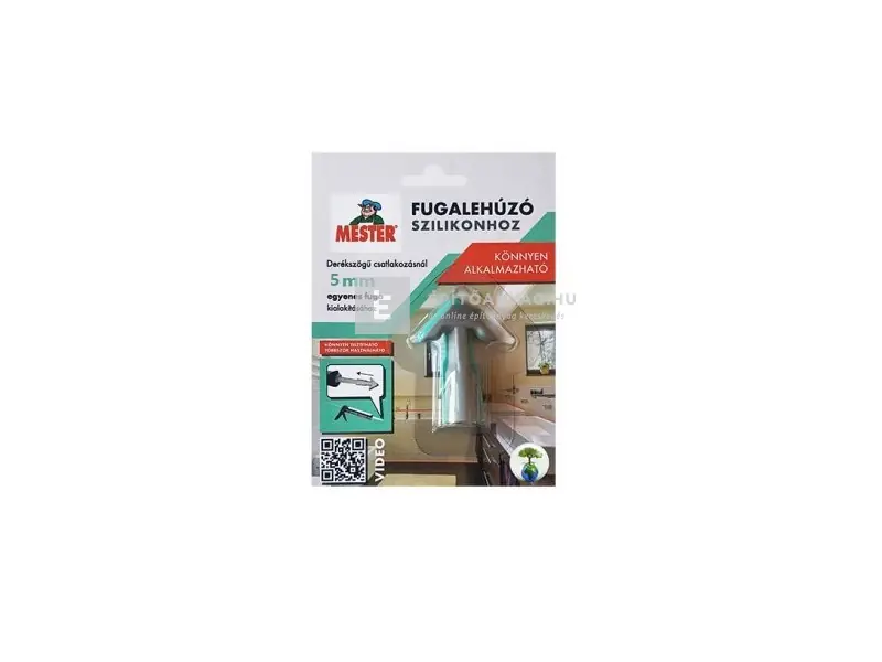 Outlet Fugalehúzó szilikonhoz, egyenes 5 mm