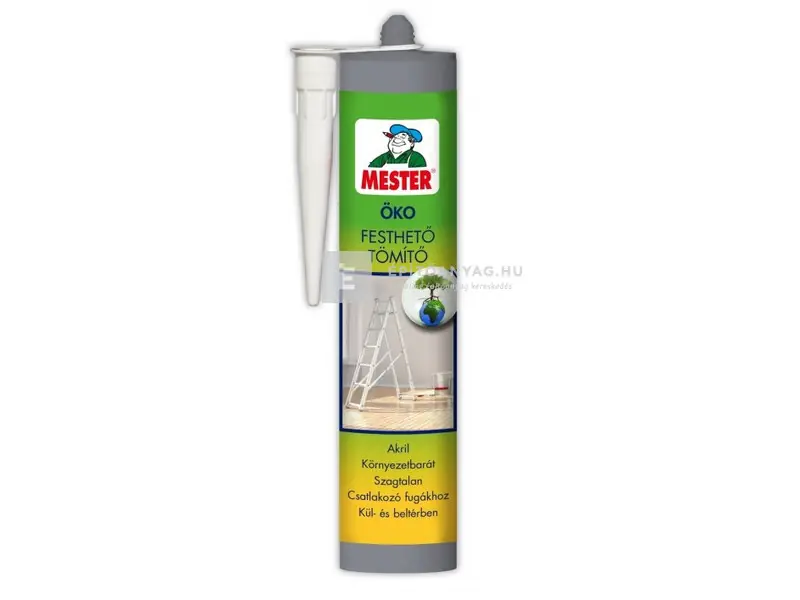 Különleges ajánlat Mester Öko Festhető Tömítő fehér 310 ml