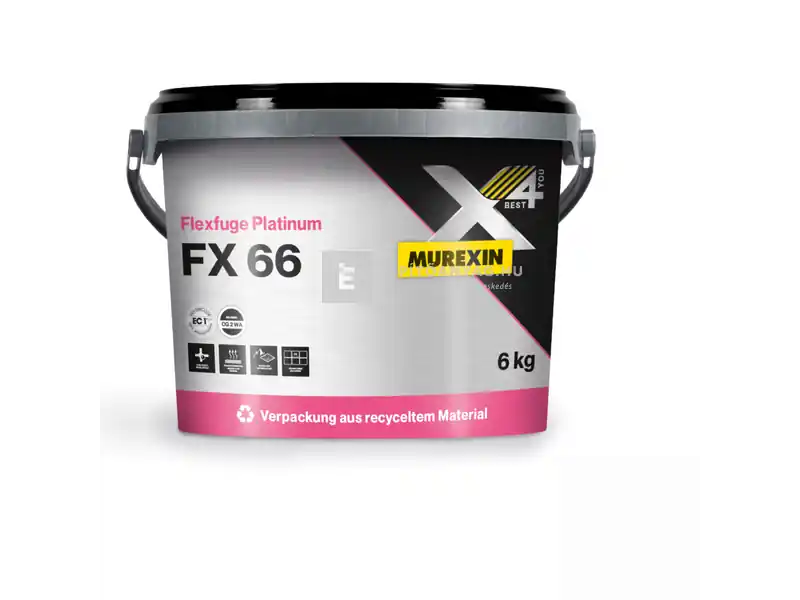 Murexin FX 66 Platinum flexfugázó, fehér 6 kg Vedd meg online