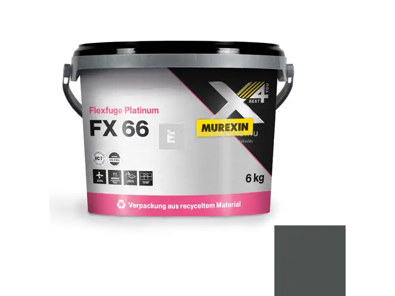 Murexin FX 66 Platinum Flexfugázó, antracit 6 kg Exkluzív ajánlat