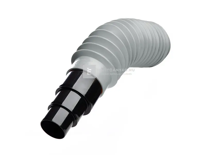 Klöber gégecső + bilincs DN 110/125 - 110/90/75 szürke Ne maradj le