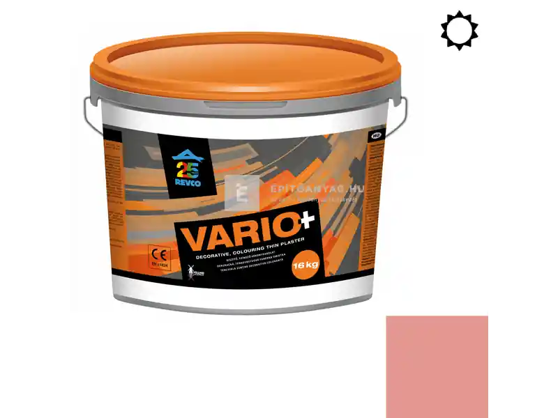 Revco Vario+ Spachtel kapart vékonyvakolat 1 mm rouge 3 16 kg Outlet