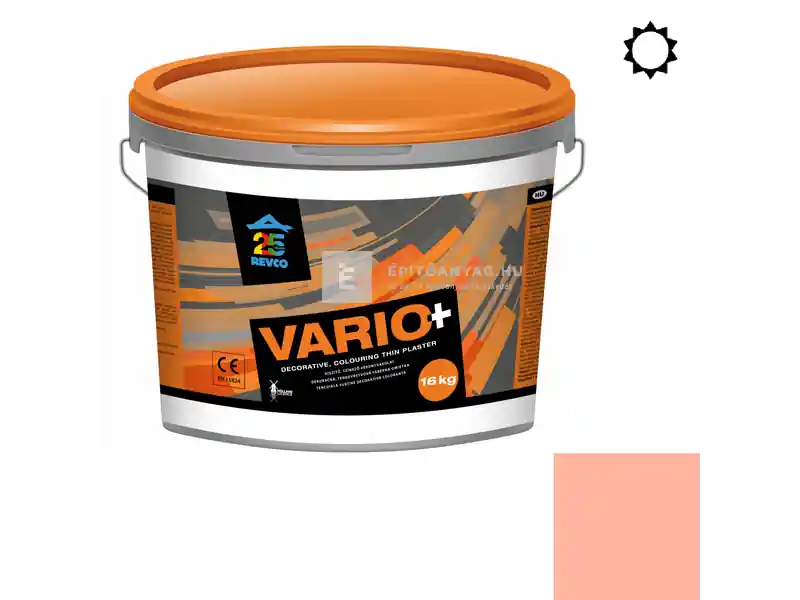 Szezonális akció Revco Vario+ Spachtel kapart vékonyvakolat 1 mm salmon 3 16 kg