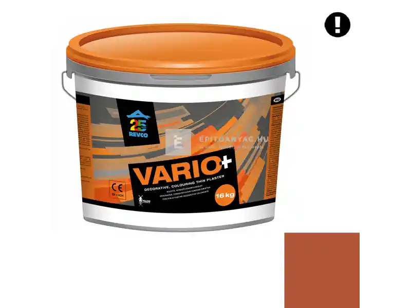 Utolsó esély Revco Vario+ Spachtel kapart vékonyvakolat 1 mm cacao 5 16 kg