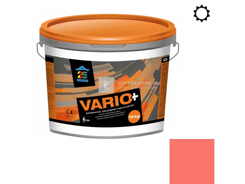 Revco Vario+ Spachtel kapart vékonyvakolat 1,5 mm pink 3 16 kg Legjobb ár