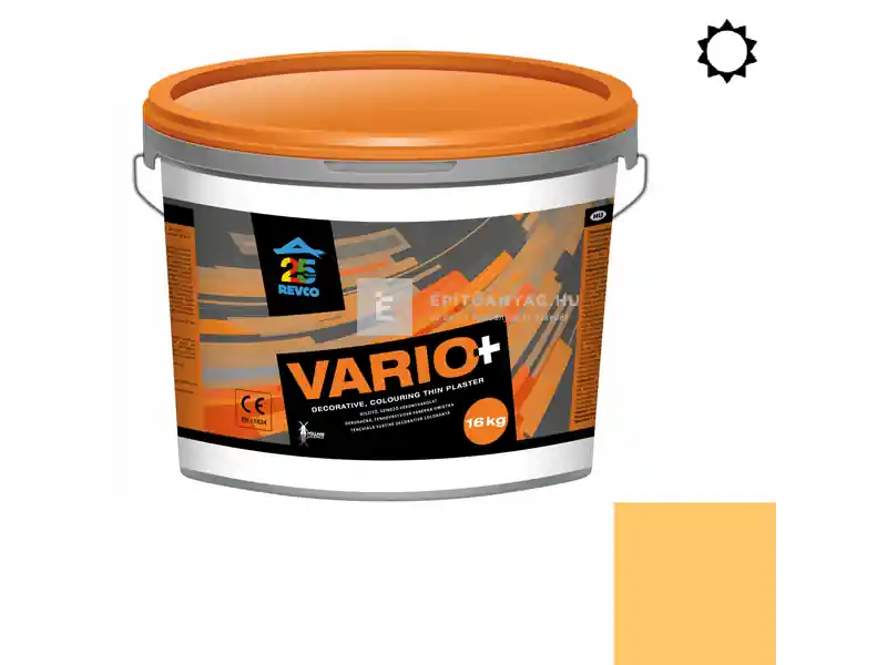 Outlet Revco Vario+ Spachtel kapart vékonyvakolat 2,5 mm orange 3 16 kg