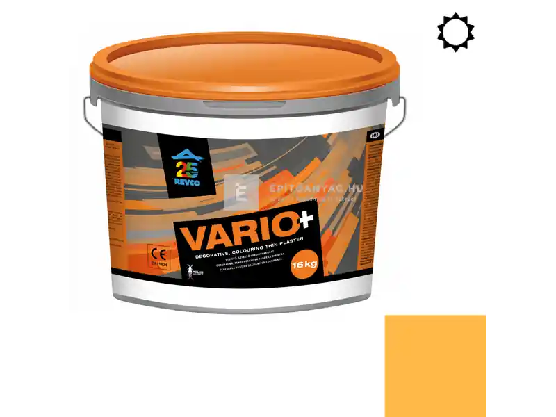 Kedvezményes ár Revco Vario+ Spachtel kapart vékonyvakolat 2,5 mm orange 4 16 kg