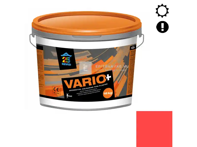 Rendeld meg most Revco Vario+ Spachtel kapart vékonyvakolat 2,5 mm scarlet 5 16 kg
