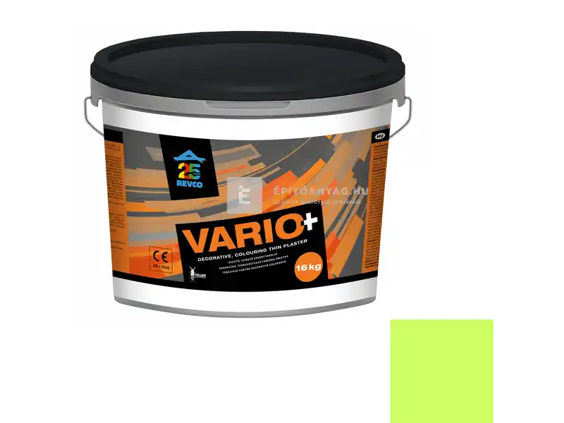 Revco Vario+ Struktúra gördülőszemcsés vékonyvakolat 2 mm banana 4 16 kg Gyors szállítás