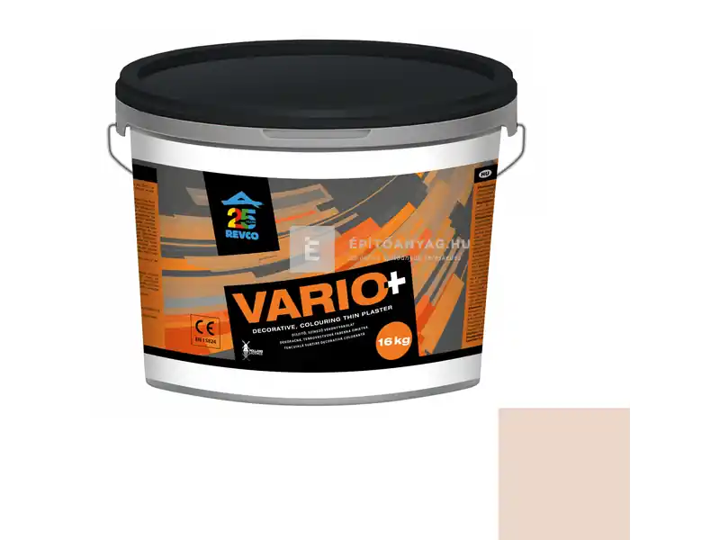 Alacsony ár Revco Vario+ Struktúra gördülőszemcsés vékonyvakolat 2 mm bonbon 2 16 kg
