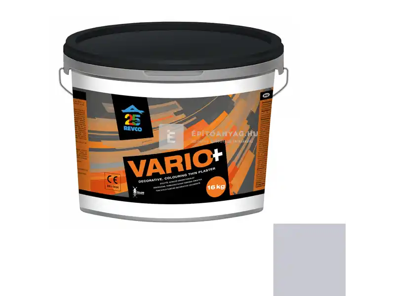 Rendeld meg most Revco Vario+ Struktúra gördülőszemcsés vékonyvakolat 2 mm grafit 4 16 kg