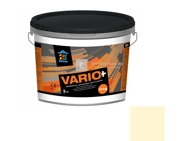Revco Vario+ Struktúra gördülőszemcsés vékonyvakolat 3 mm curry 1 16 kg Végkiárusítás