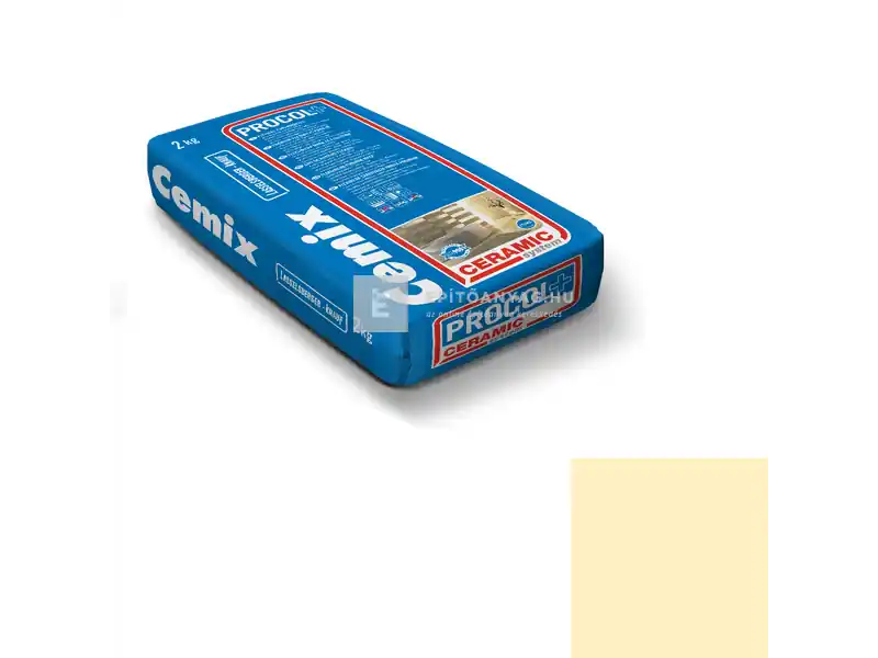 Vásárlói kedvenc Cemix 8630 ProCol+ fugázó 2-10 mm vanília 2 kg