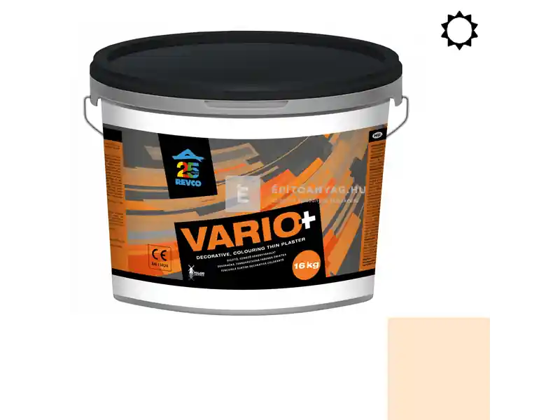 Revco Vario+ Struktúra gördülőszemcsés vékonyvakolat 3 mm parrot 1 16 kg Nézd meg most