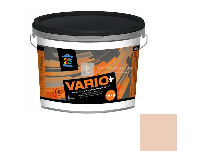 Revco Vario+ Struktúra gördülőszemcsés vékonyvakolat 3 mm praline 3 16 kg Azonnal elérhető