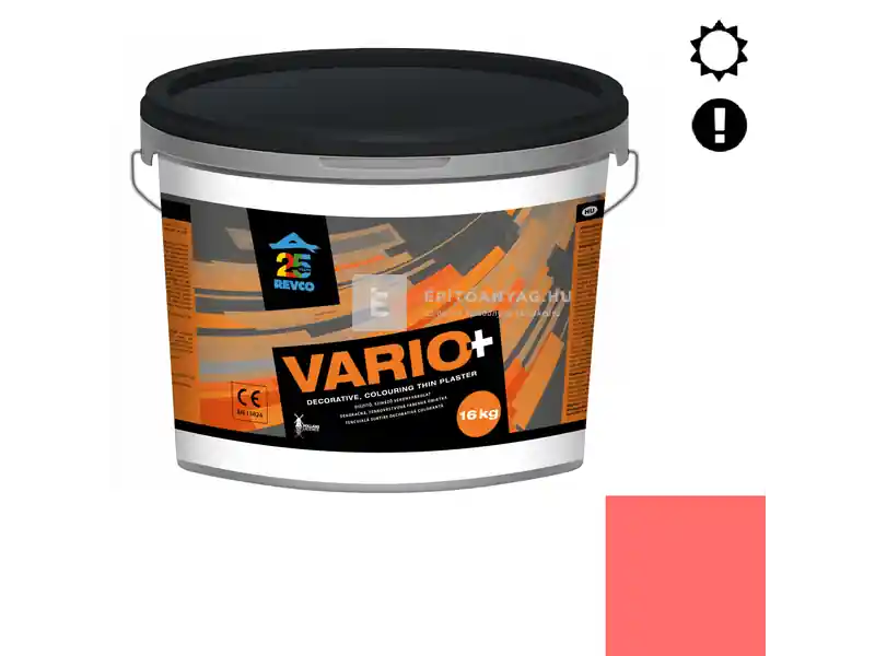 Árengedmény Revco Vario+ Struktúra gördülőszemcsés vékonyvakolat 3 mm scarlet 4 16 kg