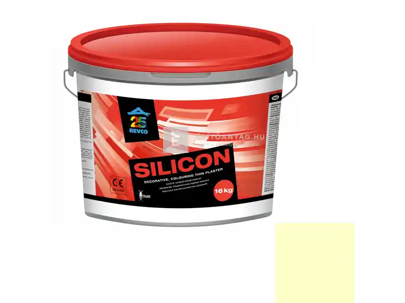 Exkluzív ajánlat Revco Silicon Spachtel kapart vékonyvakolat 1,5 mm canari 2 16 kg
