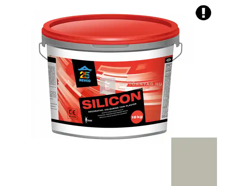 Revco Silicon Spachtel kapart vékonyvakolat 1,5 mm silver 5 16 kg Utolsó esély