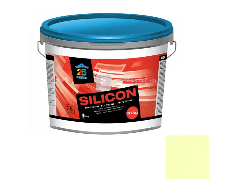 Revco Silicon Struktúra gördülőszemcsés vékonyvakolat 2 mm lime 2 16 kg Gyors kiszállítás