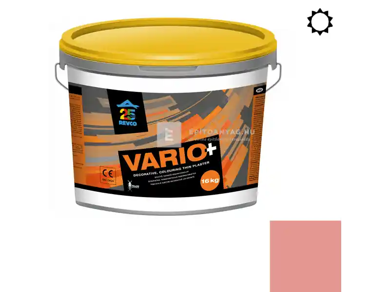 Revco Vario+ Roll Putz hengerelhető vékonyvakolat rouge 3 16 kg Azonnali szállítás