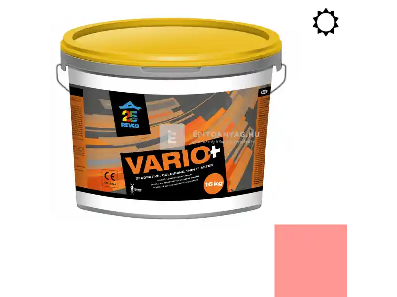 Gyors kiszállítás Revco Vario+ Roll Putz hengerelhető vékonyvakolat scarlet 3 16 kg