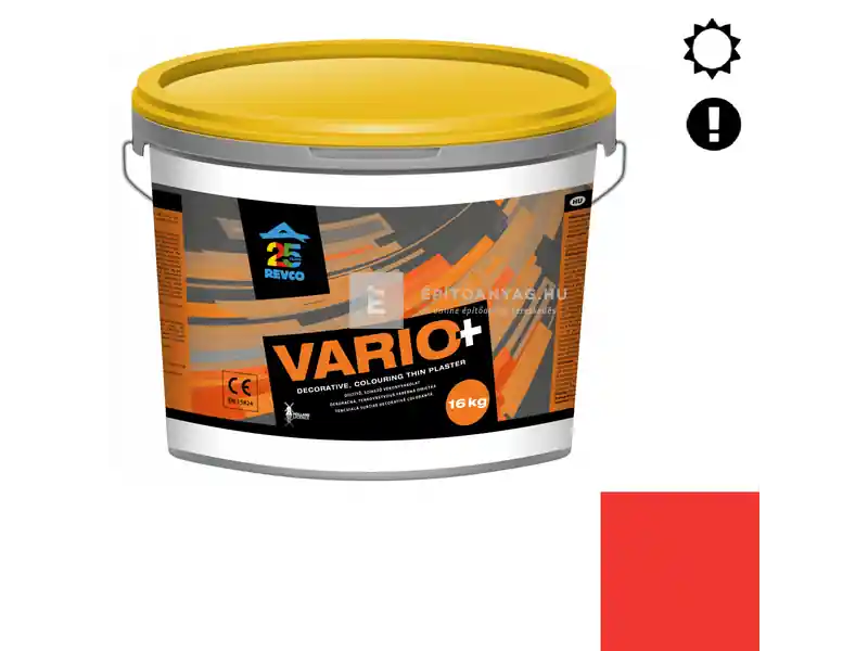 Árengedmény Revco Vario+ Roll Putz hengerelhető vékonyvakolat pink 5 16 kg
