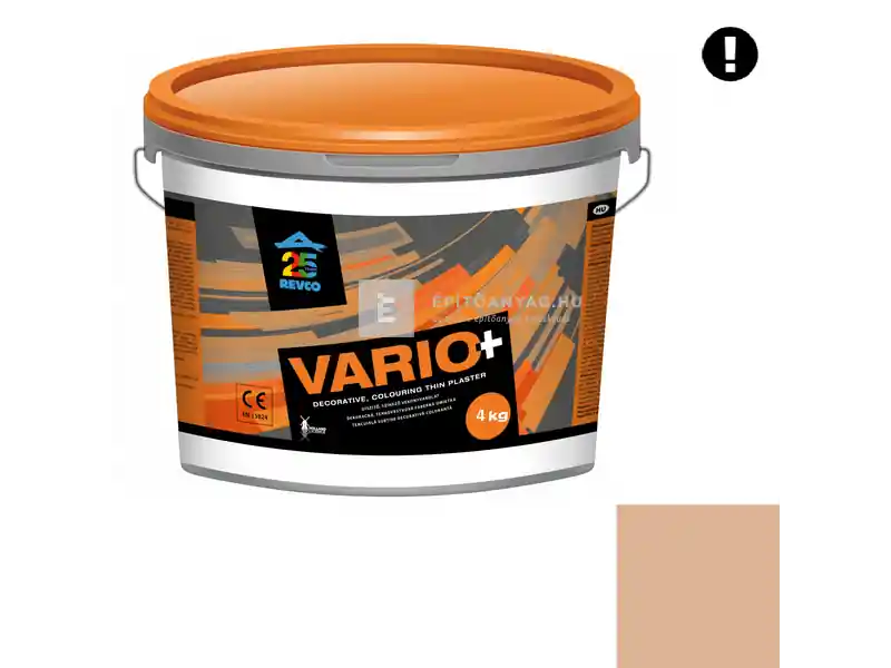 Vedd meg online Revco Vario+ Spachtel kapart vékonyvakolat 1,5 mm praline 4 4 kg